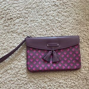 Vera Bradley leather wallet/clutch